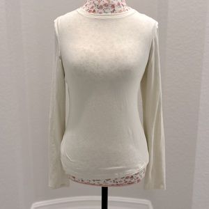 Skims Cotton Jersey Long Sleeve TShirt Gently Worn